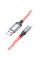 Дата кабель Hoco U112 Shine 2.4A USB to Lightning (1m) - Gray - фото
