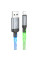 Дата кабель Hoco U112 Shine 2.4A USB to Lightning (1m) - Gray - фото