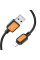 Дата кабель Hoco X108 Benefit USB to Lightning 2.4A (1m) - Black - фото