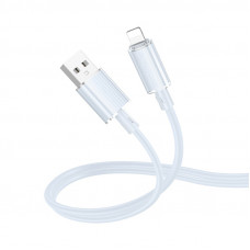 Дата кабель Borofone BX112 Lemon USB to Lightning 2.4A (1m) - Blue