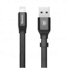 Дата кабель Baseus Nimble Portable USB to Lightning (23см) (CALMBJ-B01) - Черный