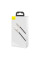 Дата кабель Baseus Cafule Metal USB to Lightning 2.4A (2m) (CALJK-B0) Black - фото