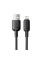 Дата кабель Baseus Silky Series OS Fast Charging USB to Lightning 2.4A (2m) (P1037770) - Cluster Black - фото