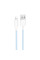 Дата кабель Borofone BX117 Source USB to Lightning 2.4A (1m) - Blue - фото