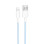 Дата кабель Borofone BX117 Source USB to Lightning 2.4A (1m) - Blue