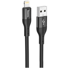 Дата кабель Hoco X72 Creator silicone USB to Lightning (1m) - Black
