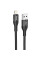 Дата кабель Hoco X72 Creator silicone USB to Lightning (1m) - Black - фото