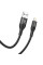 Дата кабель Hoco X72 Creator silicone USB to Lightning (1m) - Black - фото