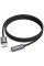 Дата кабель Hoco X112 Favor with display USB to Lightning 2.4A (1m) - Black - фото