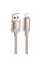 Дата кабель Hoco X117 Star USB to Lightning 2.4A (1m) - Gold - фото
