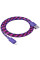 Дата кабель Hoco X116 Meridian USB to Lightning 2.4A (1m) - Gradient Purple Mix - фото