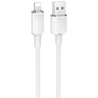 Дата кабель Borofone BU56 Succeed USB to Lightning 2.4A (1.2m) - White