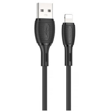 Дата кабель Borofone BX86 Advantage USB to Lightning (1m) - Black