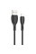 Дата кабель Borofone BX86 Advantage USB to Lightning (1m) - Black - фото