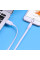 Дата кабель Hoco X5 Bamboo USB to Lightning (100см) - Белый - фото