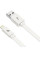 Дата кабель Hoco X5 Bamboo USB to Lightning (100см) - Белый - фото