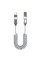 Дата кабель Amaya ACD-340 4in1 Type-C/USB to Lightning/Type-C 240W (2m) Gray - фото