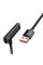 Дата кабель Hoco U135 Incredible 2in1 USB to Lightning/Type-C (1m) - Black - фото