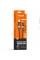 Дата кабель Amaya ACD-X28 4in1 Type-C to USB/Type-C to Lightning 60W (1m) - Black - фото