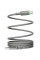 Дата кабель WIWU C082 Maglink USB to Type-C 60W (1m) - Grey - фото