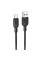 Дата кабель Borofone BX113 Lenny USB to Type-C 3A (1m) Black - фото
