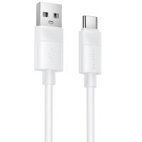 Дата кабель Borofone BX123 Leya USB to Type-C 36W (1m) White