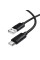 Дата кабель Borofone BX123 Leya USB to Type-C 36W (1m) - Black - фото