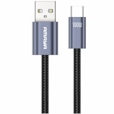 Дата кабель Amaya 61C USB to Type-C 100W (1m) Gray
