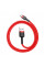 Дата кабель Baseus Cafule USB to Type-C Cable 3A (1m) (CATKLF-B) Червоний - фото