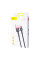 Дата кабель Baseus Cafule USB to Type-C Cable 3A (1m) (CATKLF-B) Червоний / Чорний - фото