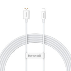 Дата кабель Baseus Superior Series Fast Charging USB to Type-C 100W (2m) (P10320102214) - Moon White