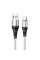Дата кабель Hoco X50 Excellent USB to Type-C (1m) - Серый - фото