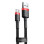 Дата кабель Baseus Cafule USB to Type-C Cable 2A (2m) (CATKLF-C) Black / Red