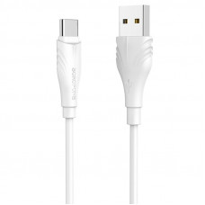 Дата кабель Borofone BX18 Optimal USB to Type-C (1m) - Білий