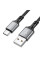 Дата кабель Borofone BX83 Famous USB to Type-C 3A (1m) - Black - фото