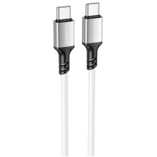 Дата кабель Borofone BX83 Famous PD60W Type-C to Type-C (1m) - White