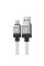 Дата кабель Baseus CoolPlay Series USB to Type-C 100W (1m) (CAKW00060) - White - фото