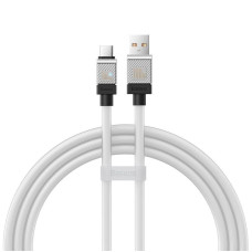 Дата кабель Baseus CoolPlay Series USB to Type-C 100W (1m) (CAKW00060) - White