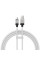 Дата кабель Baseus CoolPlay Series USB to Type-C 100W (1m) (CAKW00060) - White - фото