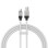 Дата кабель Baseus CoolPlay Series USB to Type-C 100W (1m) (CAKW00060) - White