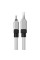 Дата кабель Baseus CoolPlay Series USB to Type-C 100W (1m) (CAKW00060) - White - фото