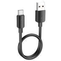 Дата кабель Hoco X96 Hyper USB to Type-C 27W (0.25m) - Black