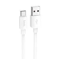 Дата кабель Hoco X96 Hyper USB to Type-C 27W (1m) - White