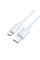 Дата кабель Borofone BX112 Lemon USB to Type-C 3.0A (1m) - Blue - фото