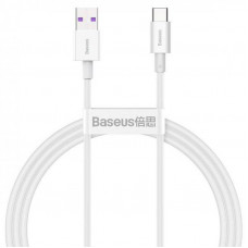 Дата кабель Baseus Superior Series Fast Charging USB to Type-C PD 66W (1m) (CATYS) - Білий