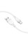 Дата кабель Hoco X109 Energy Silicone USB to Type-C (1m) - White - фото