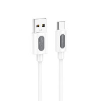 Дата кабель Borofone BX114 Structure USB to Type-C 3A (1m) - White