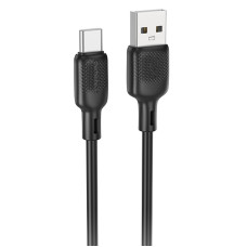 Дата кабель Borofone BX113 Lenny USB to Type-C 3A (2m) - Black