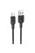 Дата кабель Borofone BX113 Lenny USB to Type-C 3A (2m) - Black - фото