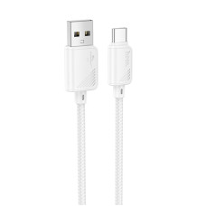 Дата кабель Hoco X113 Beneficio USB to Type-C (1m) - White